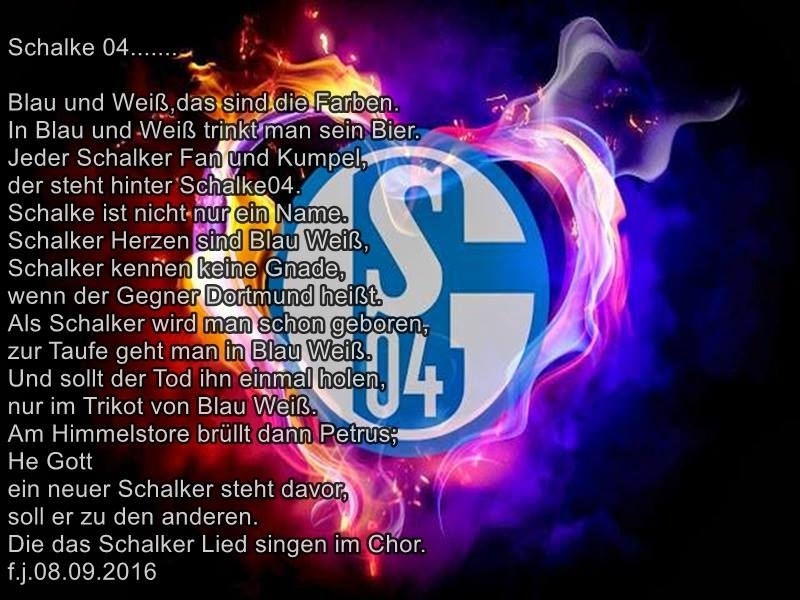 Bildgedicht: Schalke...