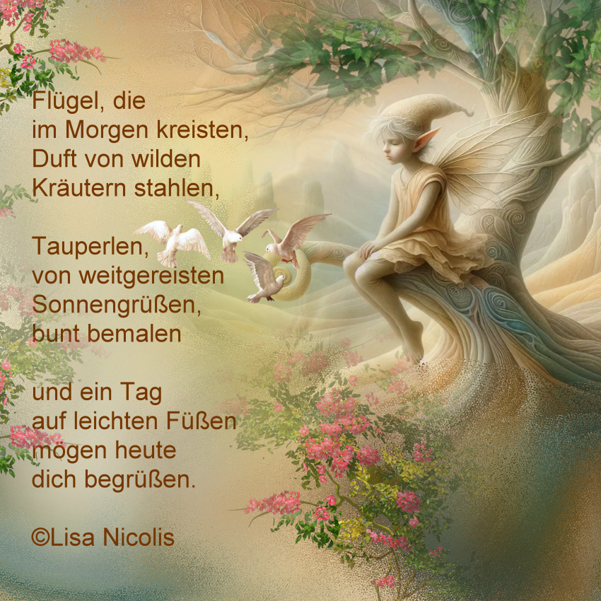 Bildgedicht: Guten Morgen