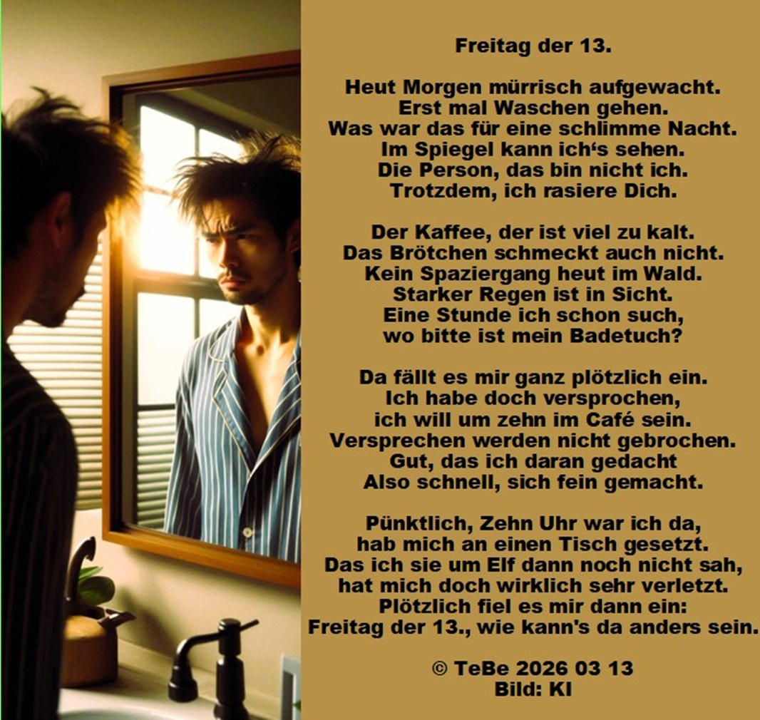 Bildgedicht: Freitag der 13.