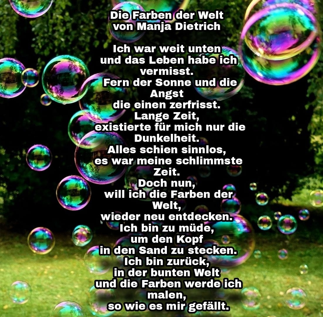 Bildgedicht: Die Farben der Welt 