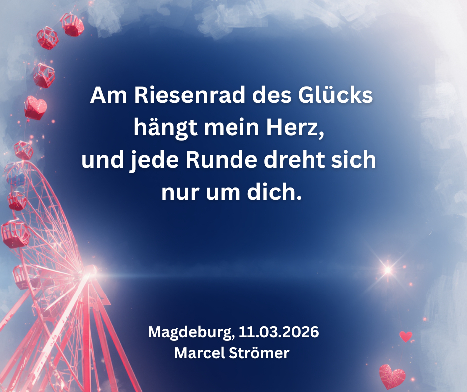 Bildgedicht: Gl&uuml;ck 