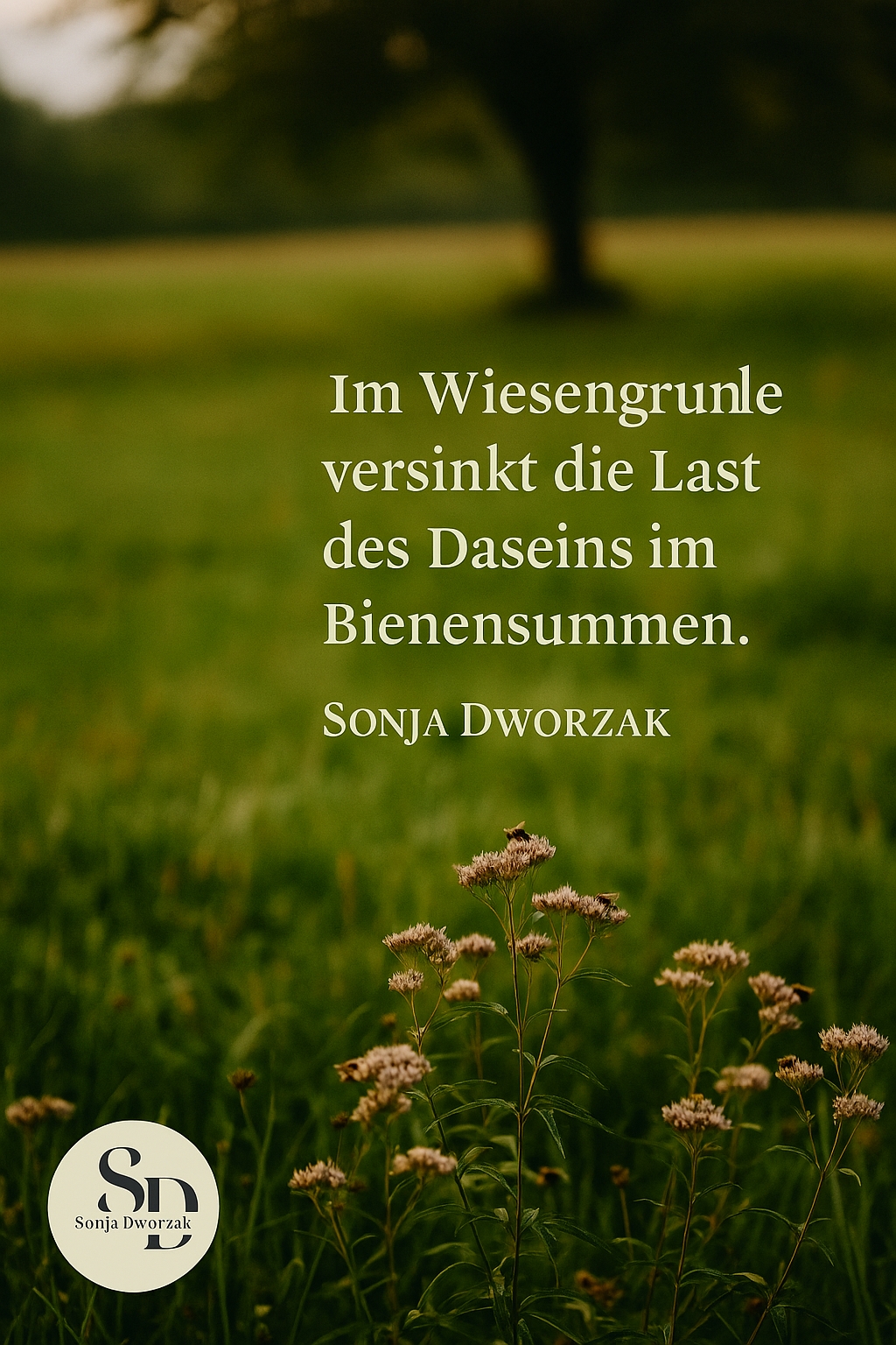 Bildgedicht: Im Wiesengrunde