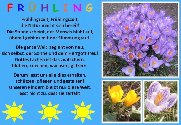 Bildgedicht: Frühling