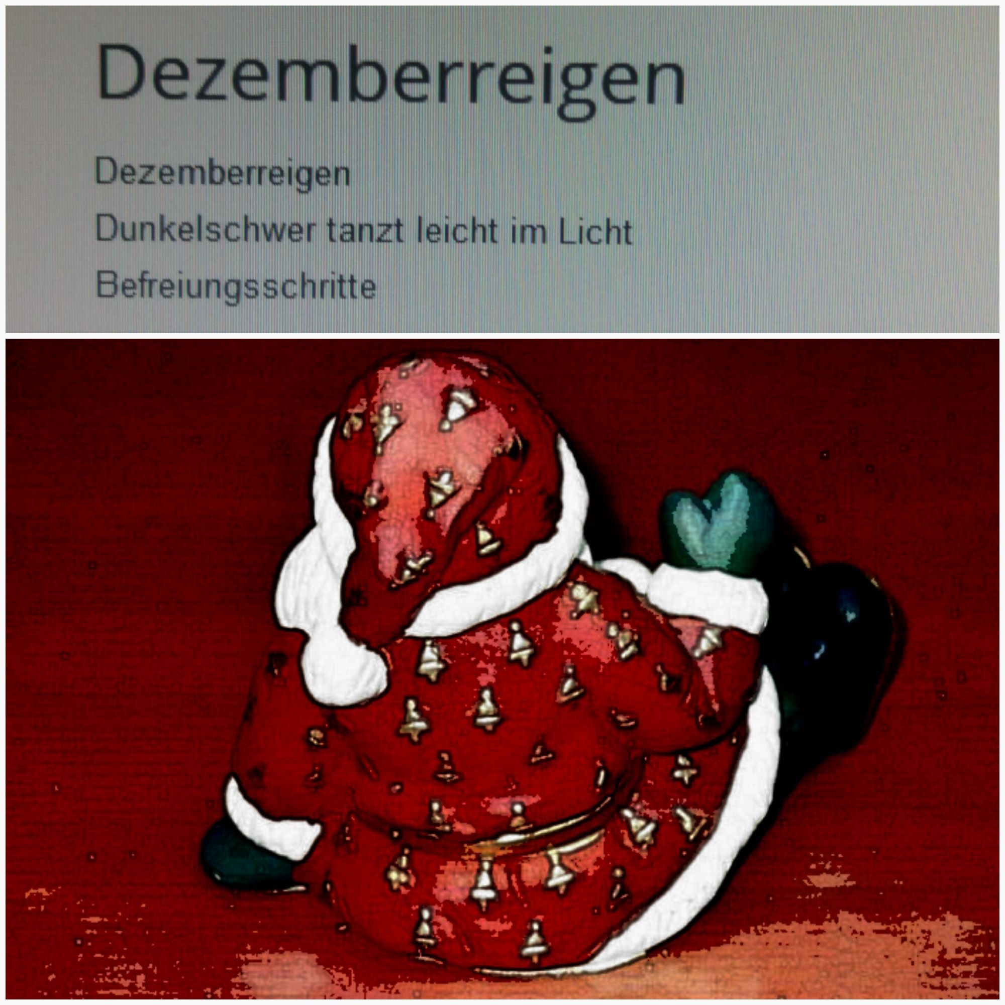 Bildgedicht: Dezemberreigen