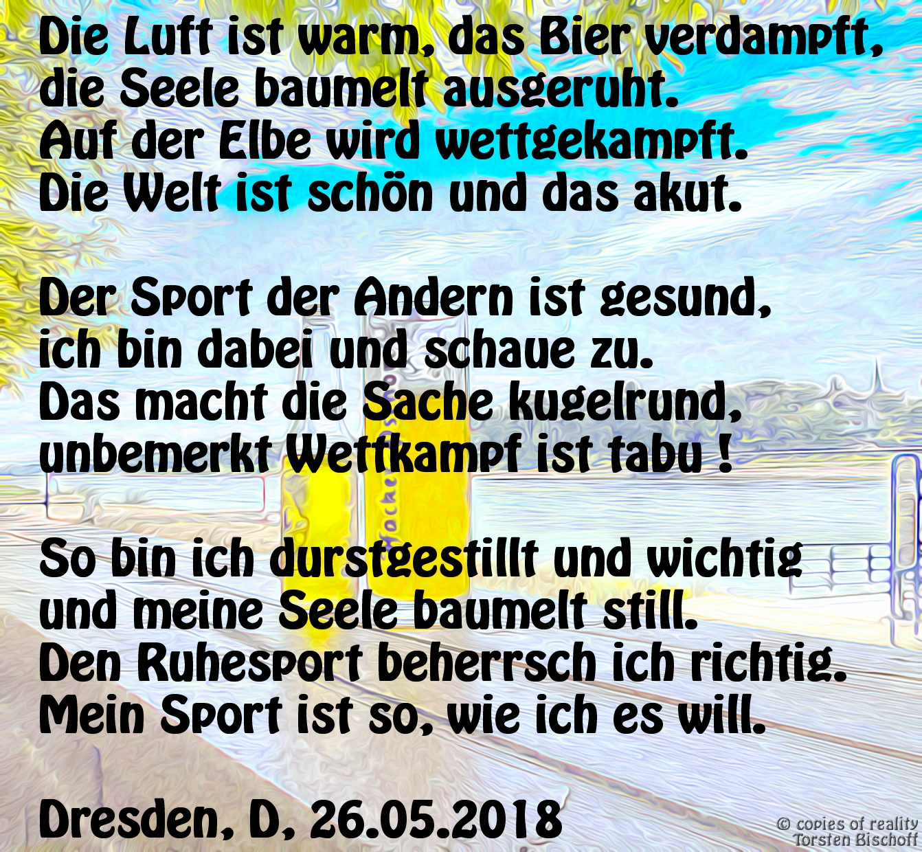 Bildgedicht: Sport