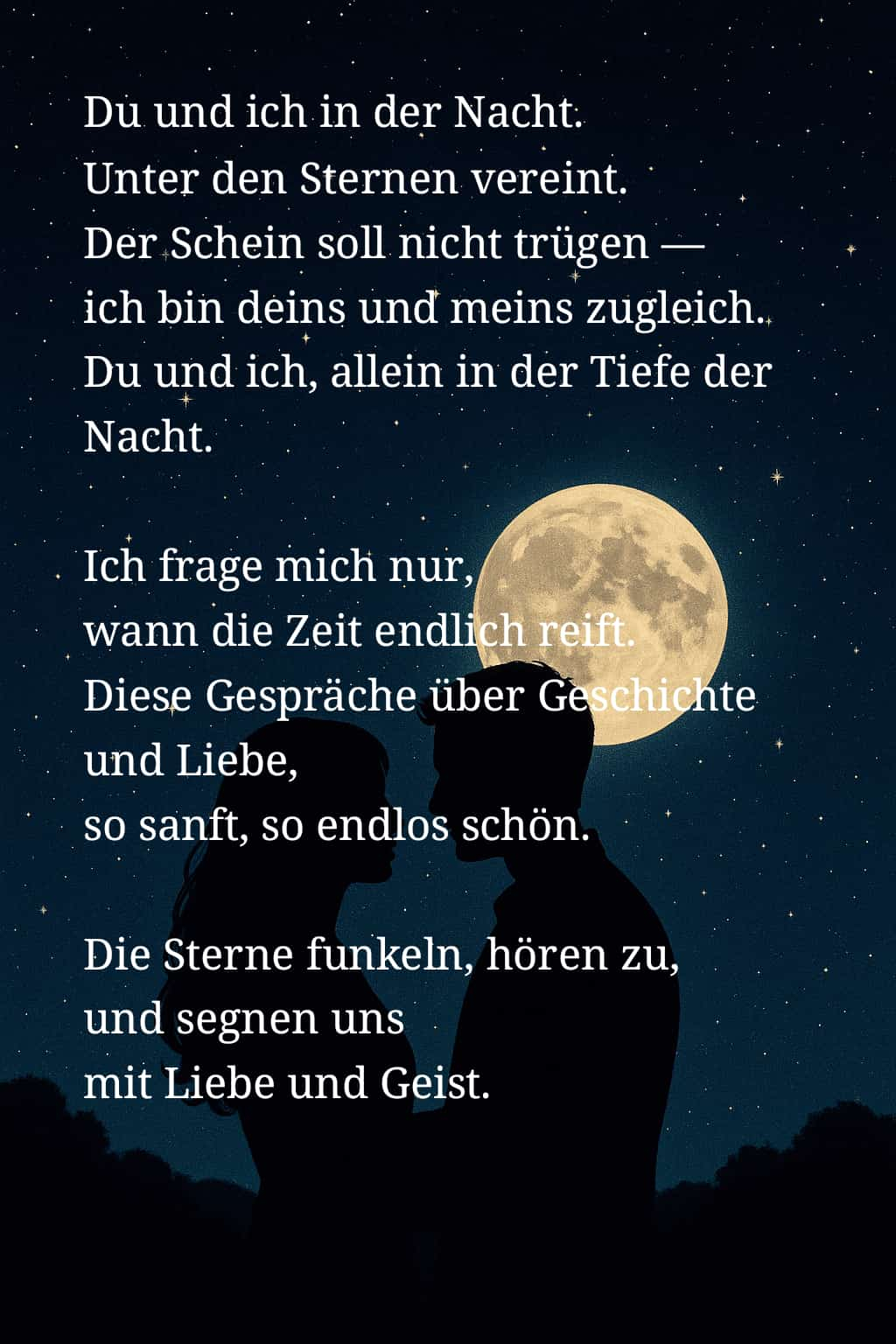 Bildgedicht: Du und ich...