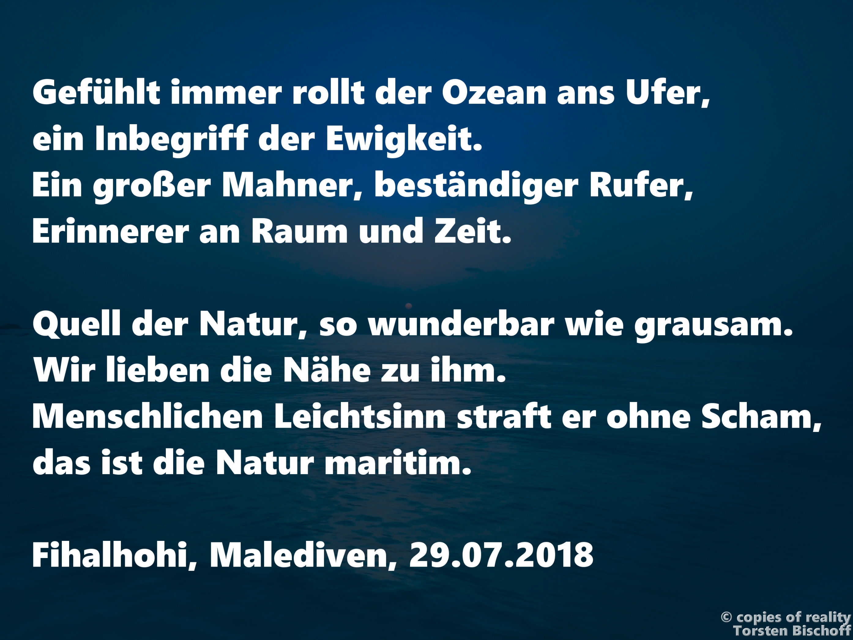 Bildgedicht: Natur maritim