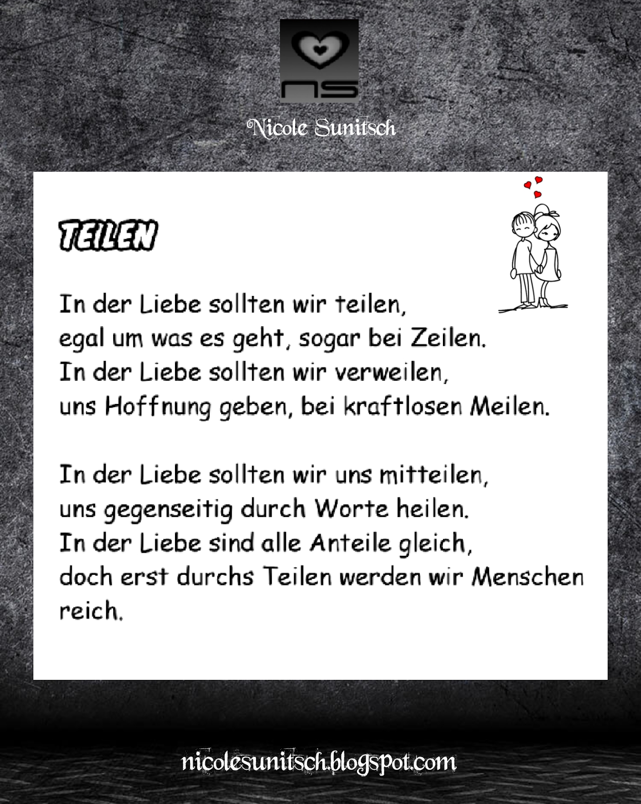 Bildgedicht: Liebe