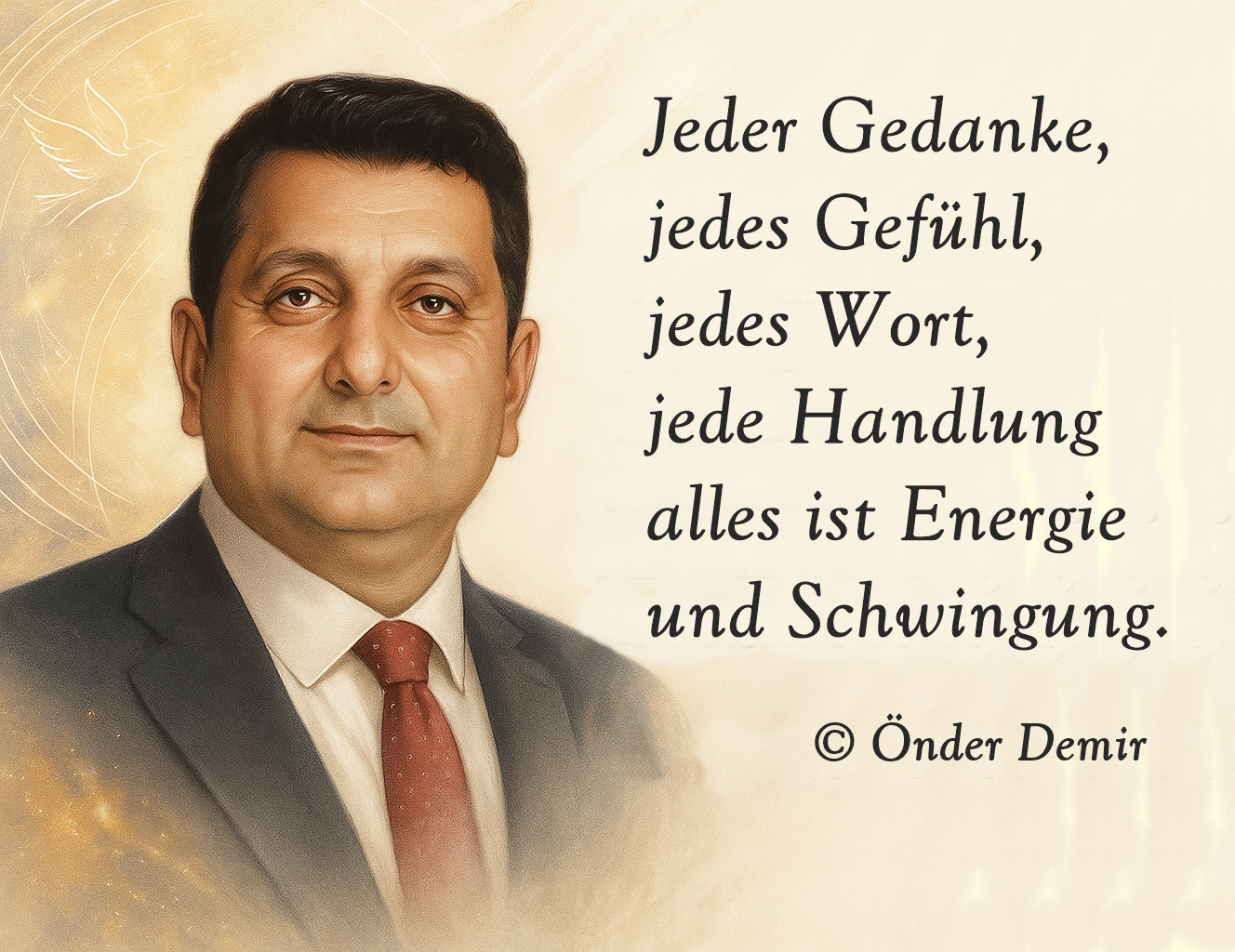 Bildgedicht: JEDER GEDANKE 