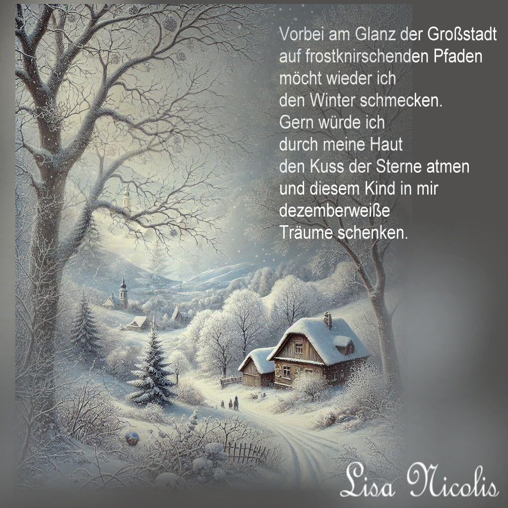 Bildgedicht: Wo ist der Schnee vom letzten Jahr?