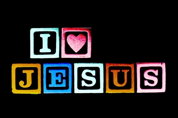 Bildgedicht: Ich Liebe Jesus