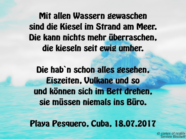 Bildgedicht: Kieselgedicht