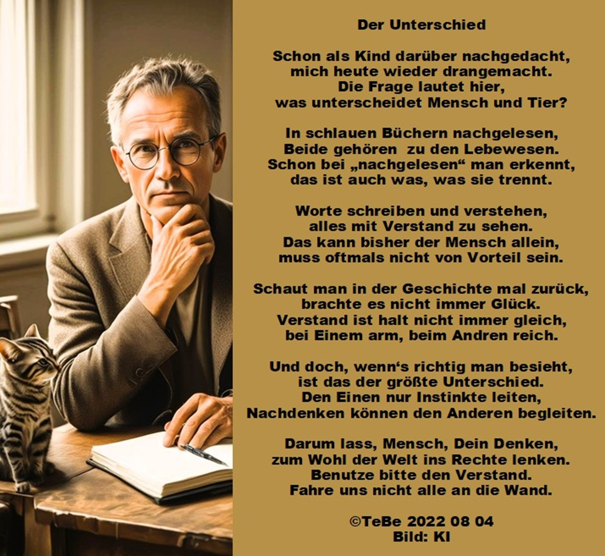 Bildgedicht: Unterschied