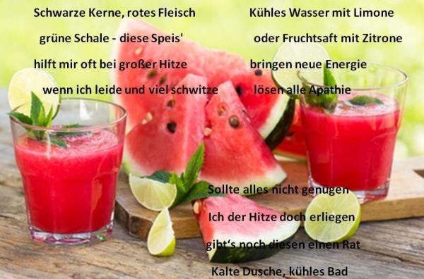 Bildgedicht: Sommertip