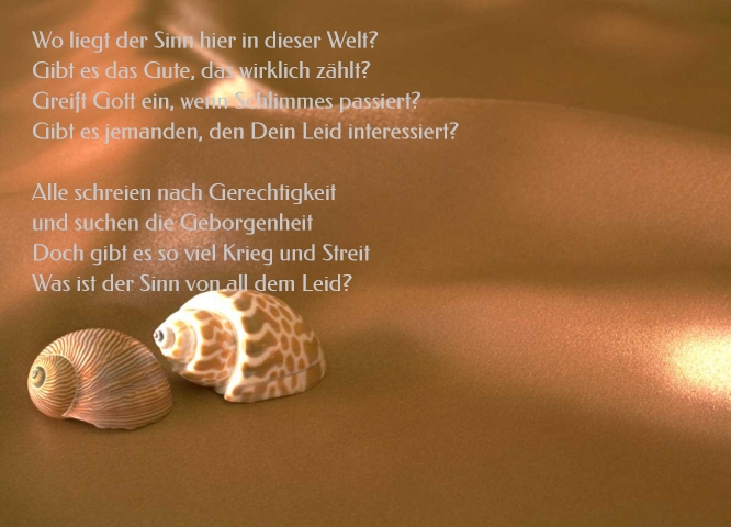 Bildgedicht: Der Sinn