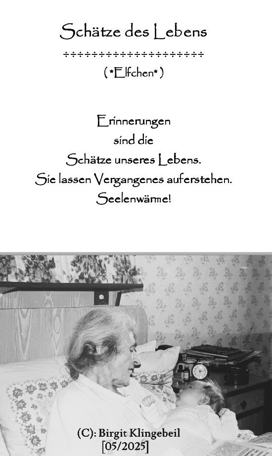 Bildgedicht: Schätze des Lebens