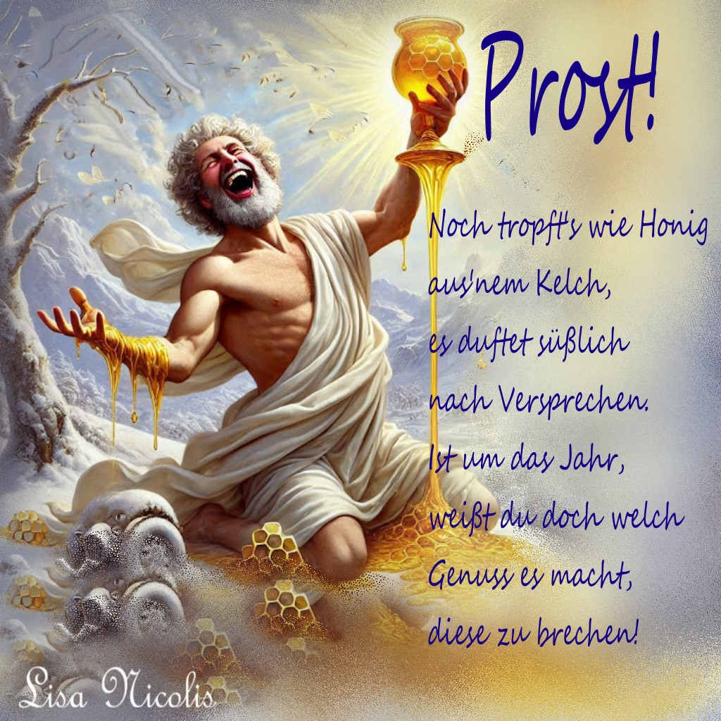 Bildgedicht: Prost