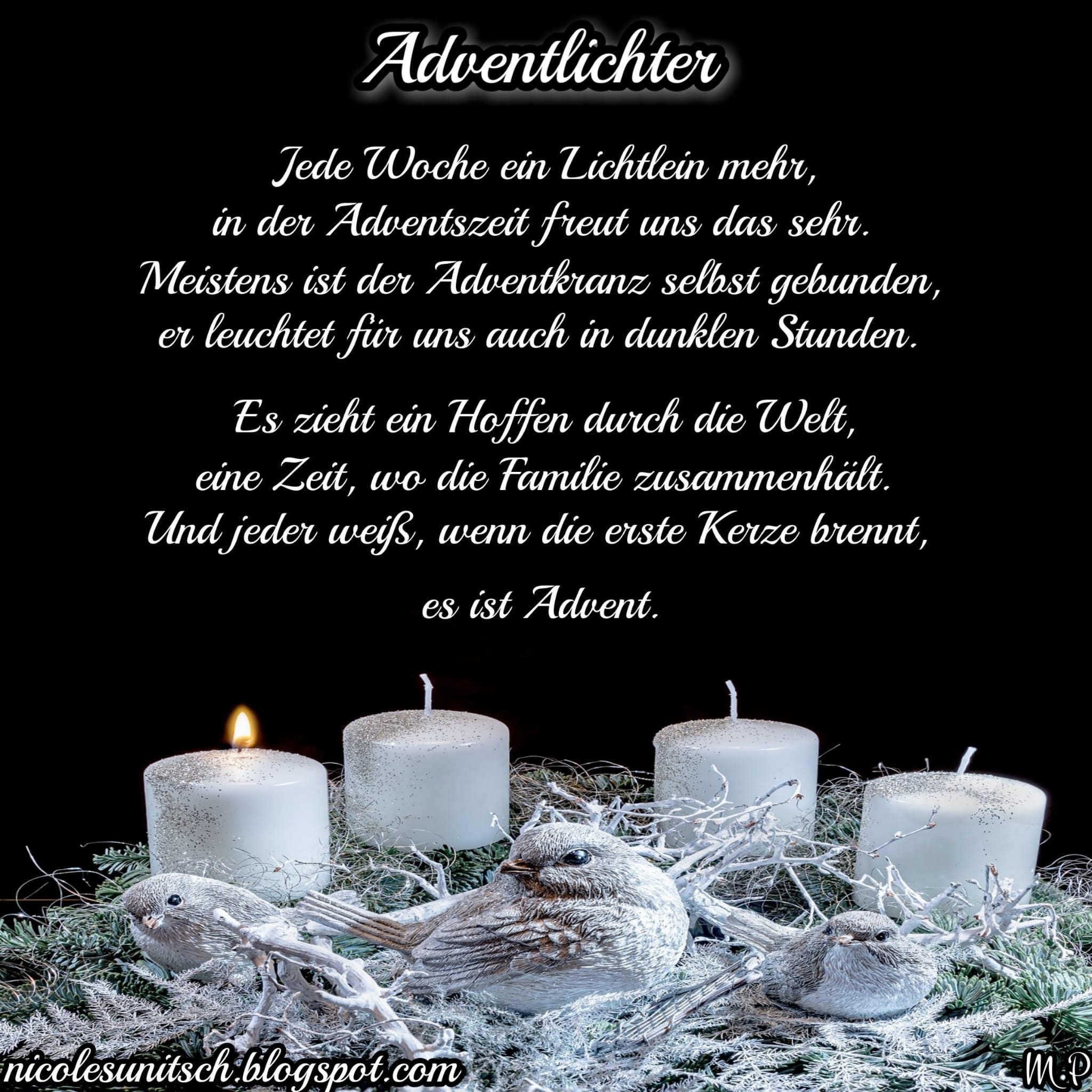 Bildgedicht: 1. Advent