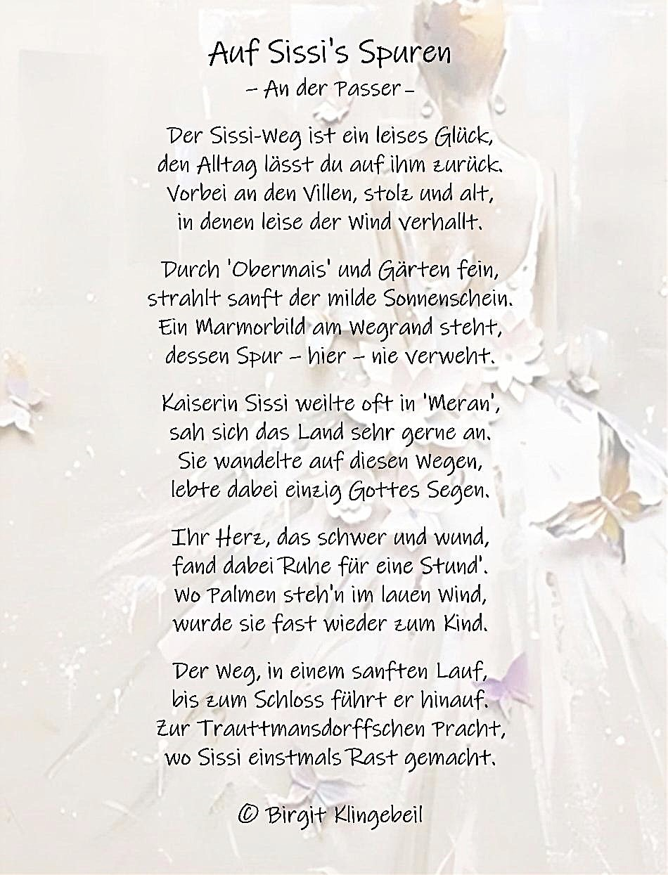 Bildgedicht: Auf Sissi's Spuren