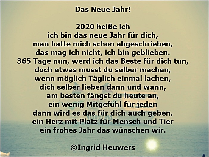 Bildgedicht: 2020