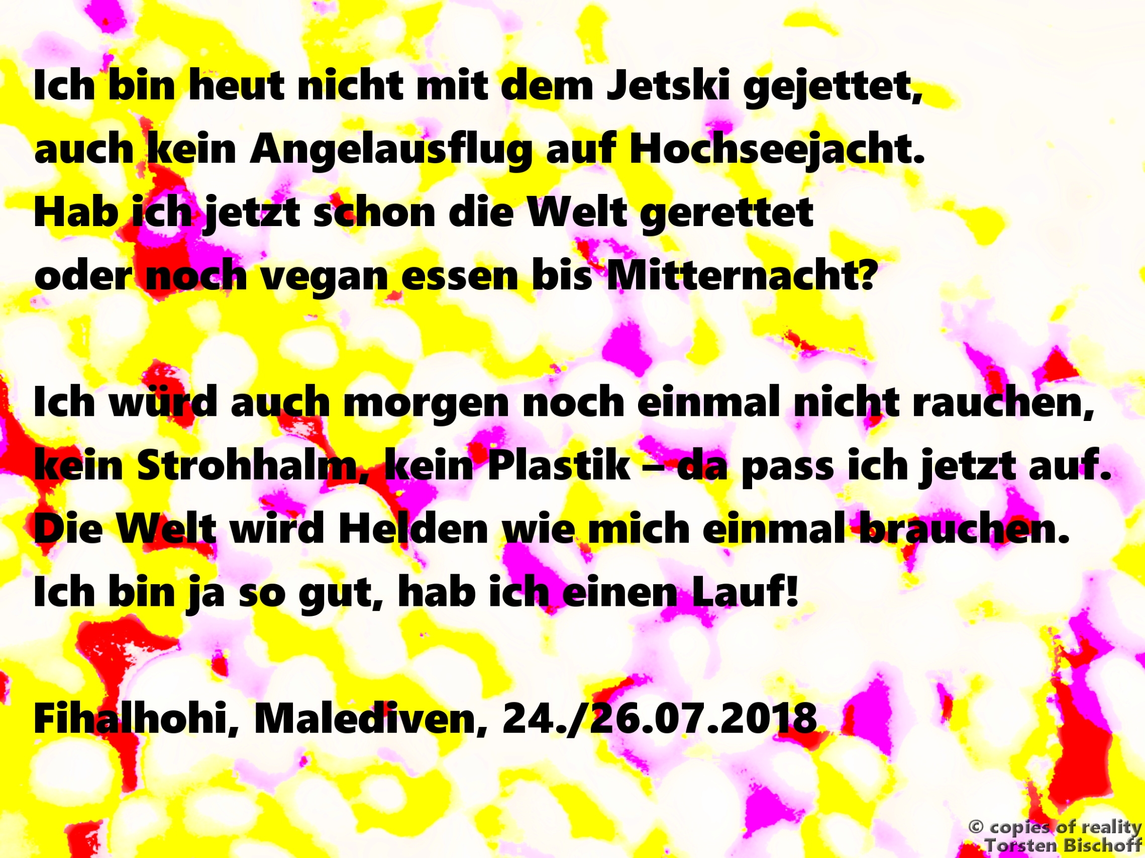 Bildgedicht: (Schein)Heiliger