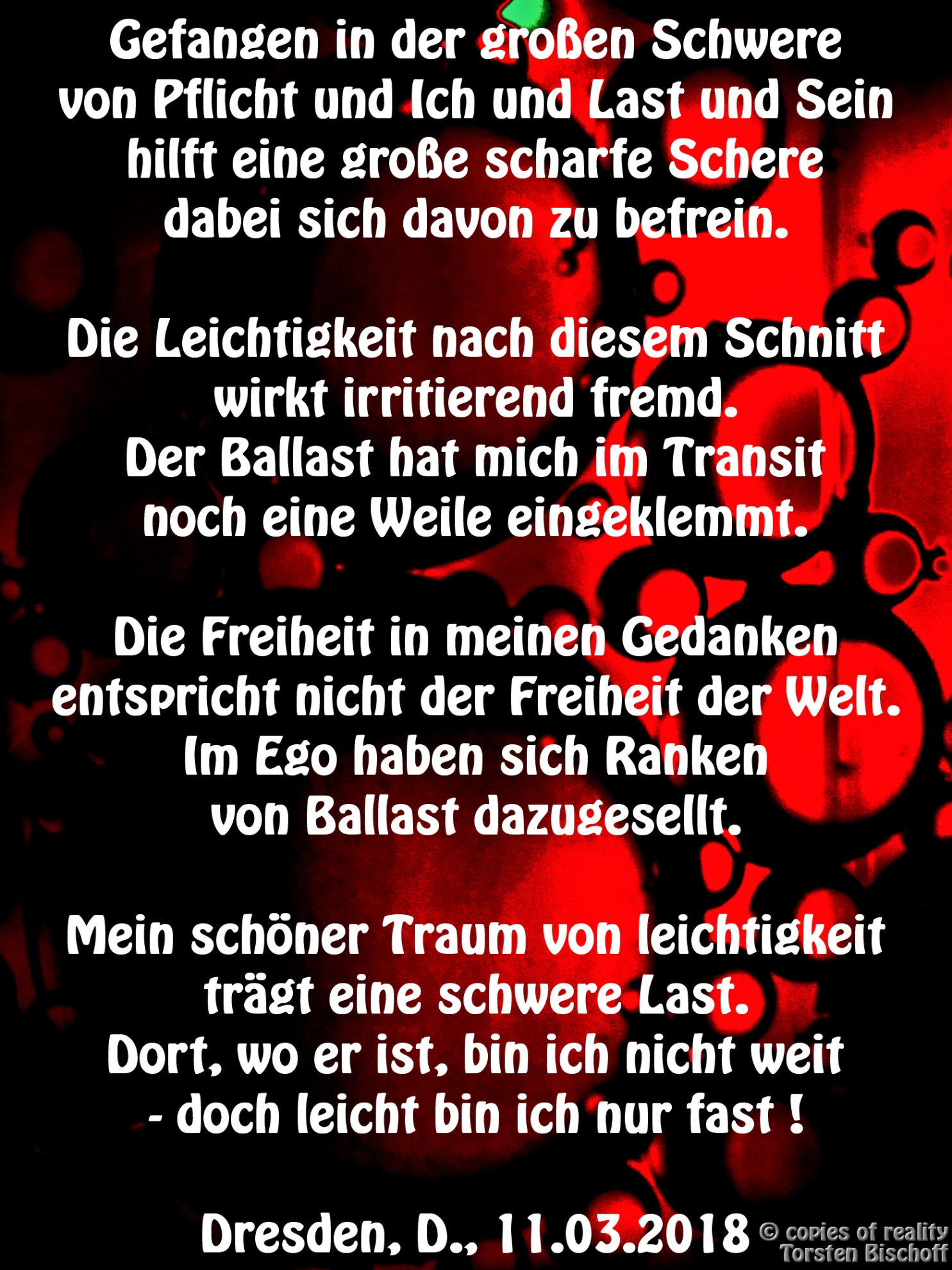 Bildgedicht: Leichtigkeit