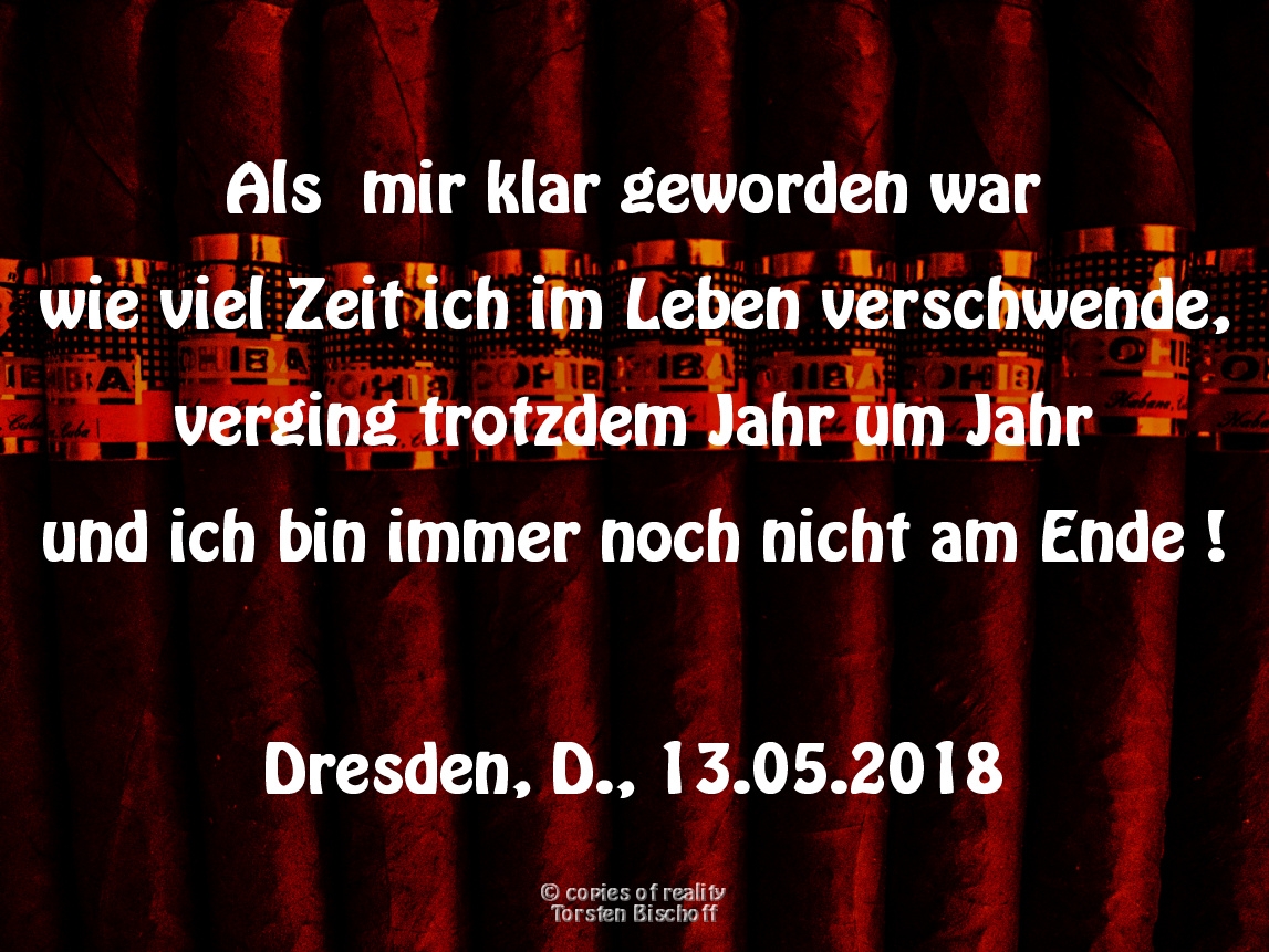 Bildgedicht: ...noch nicht am Ende