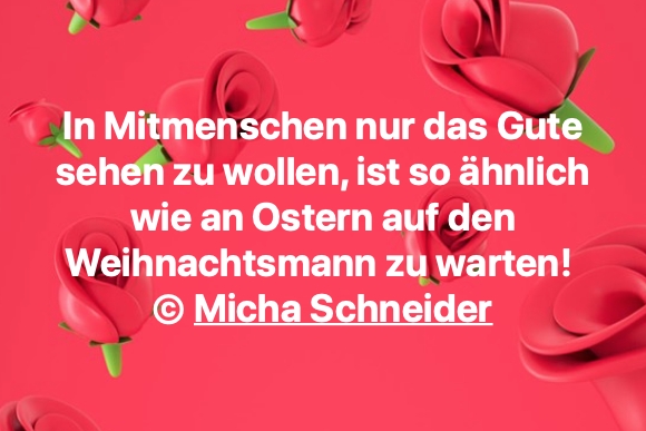 Bildgedicht: Optimismus