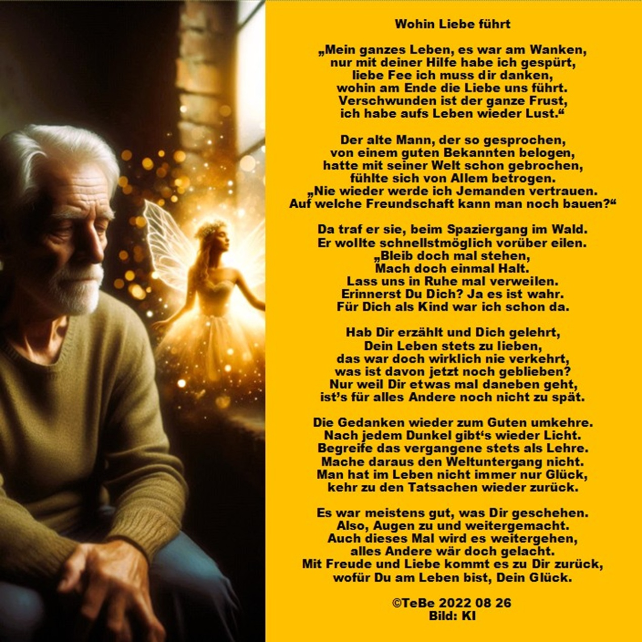 Bildgedicht: Wohin Liebe f&uuml;hrt