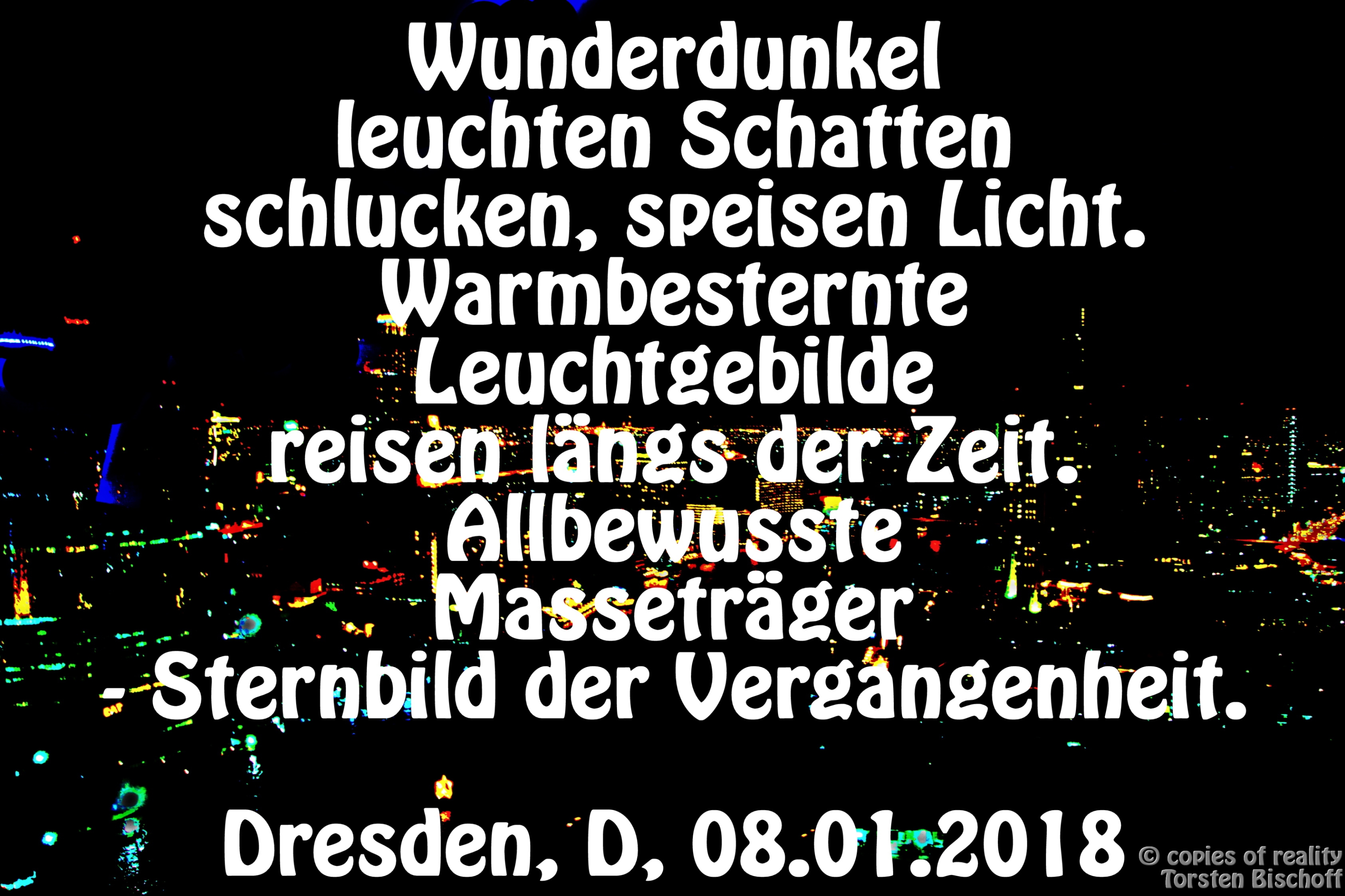 Bildgedicht: Dunkelheit