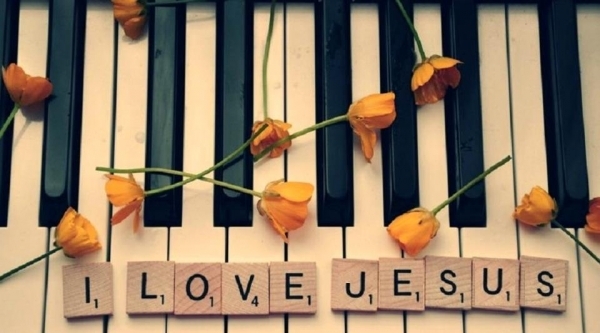 Bildgedicht: I Love Jesus