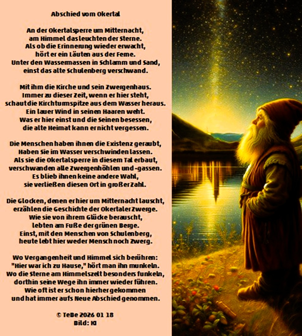 Bildgedicht: Abschied vom Okertal