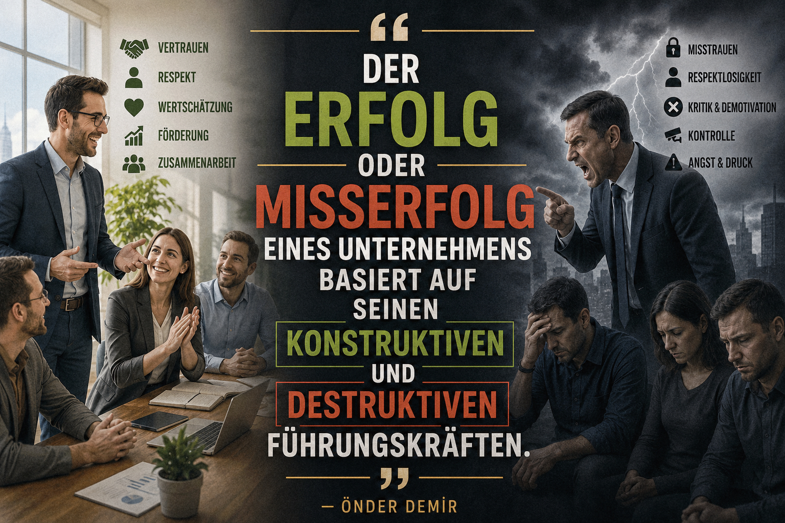 Bildgedicht: ERFOLG UND MISSERFOLG 