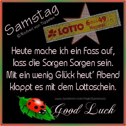 Bildgedicht: Samstag