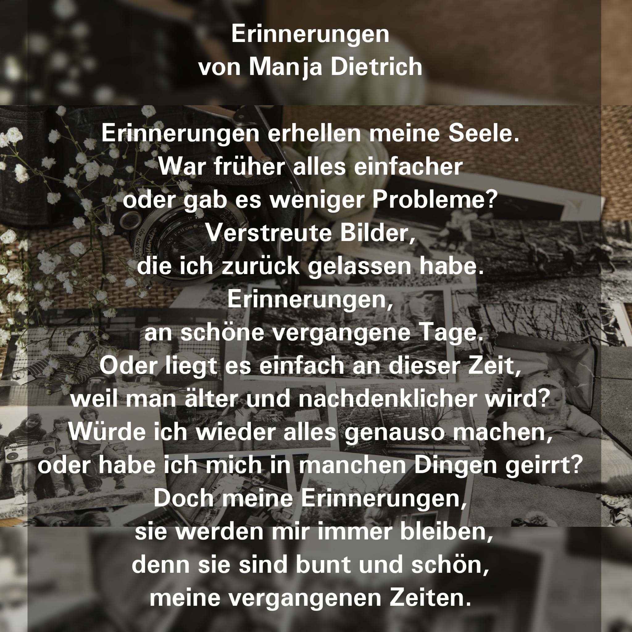 Bildgedicht: Erinnerungen 