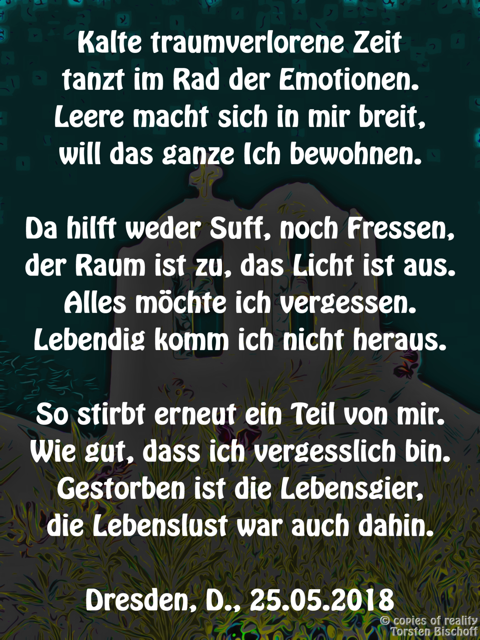 Bildgedicht: Leere