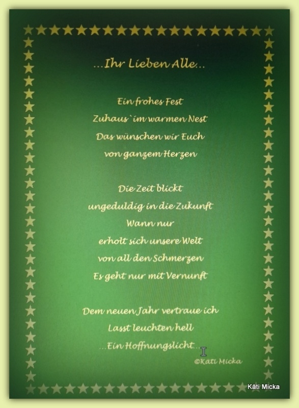 Bildgedicht: Weihnachten