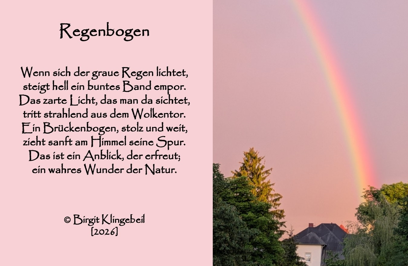 Bildgedicht: Regenbogen