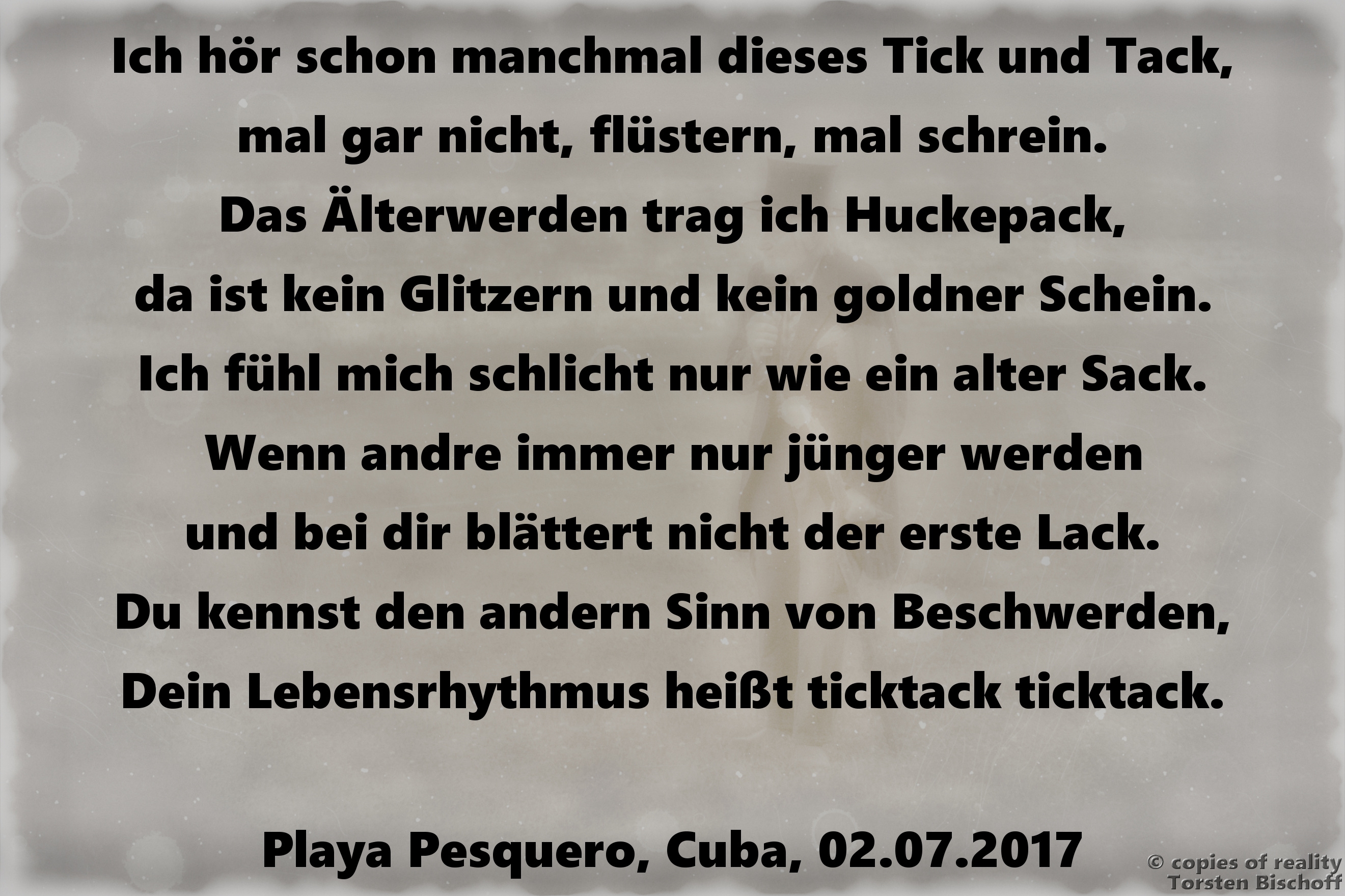 Bildgedicht: TickTack