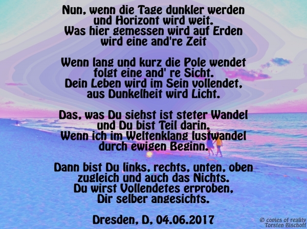 Bildgedicht: Weltenklang