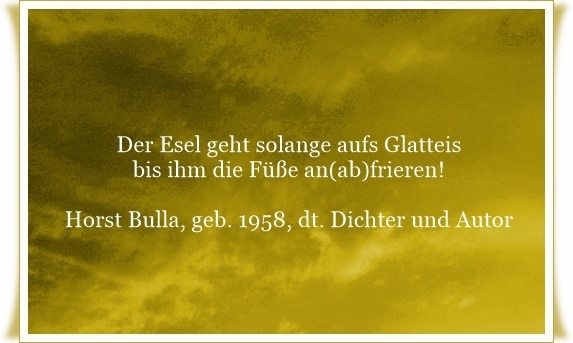 Bildgedicht: Der Esel