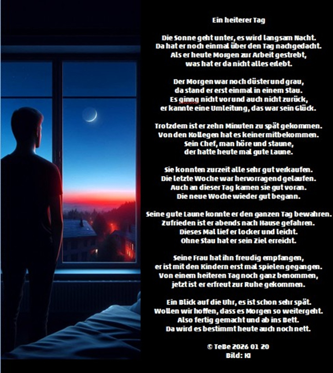 Bildgedicht: Ein heiterer Tag