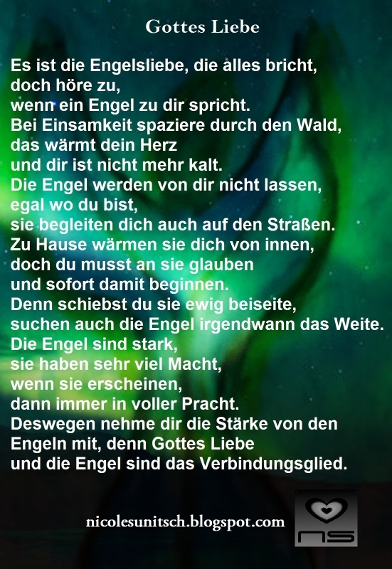 Bildgedicht: Gottes Liebe