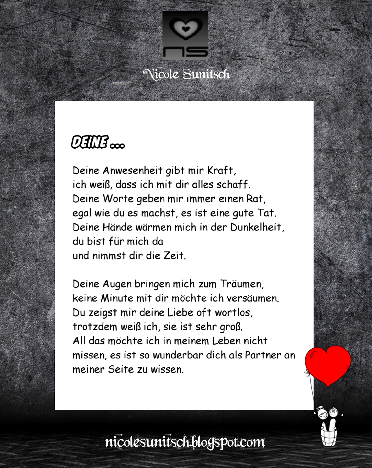 Bildgedicht: Liebe