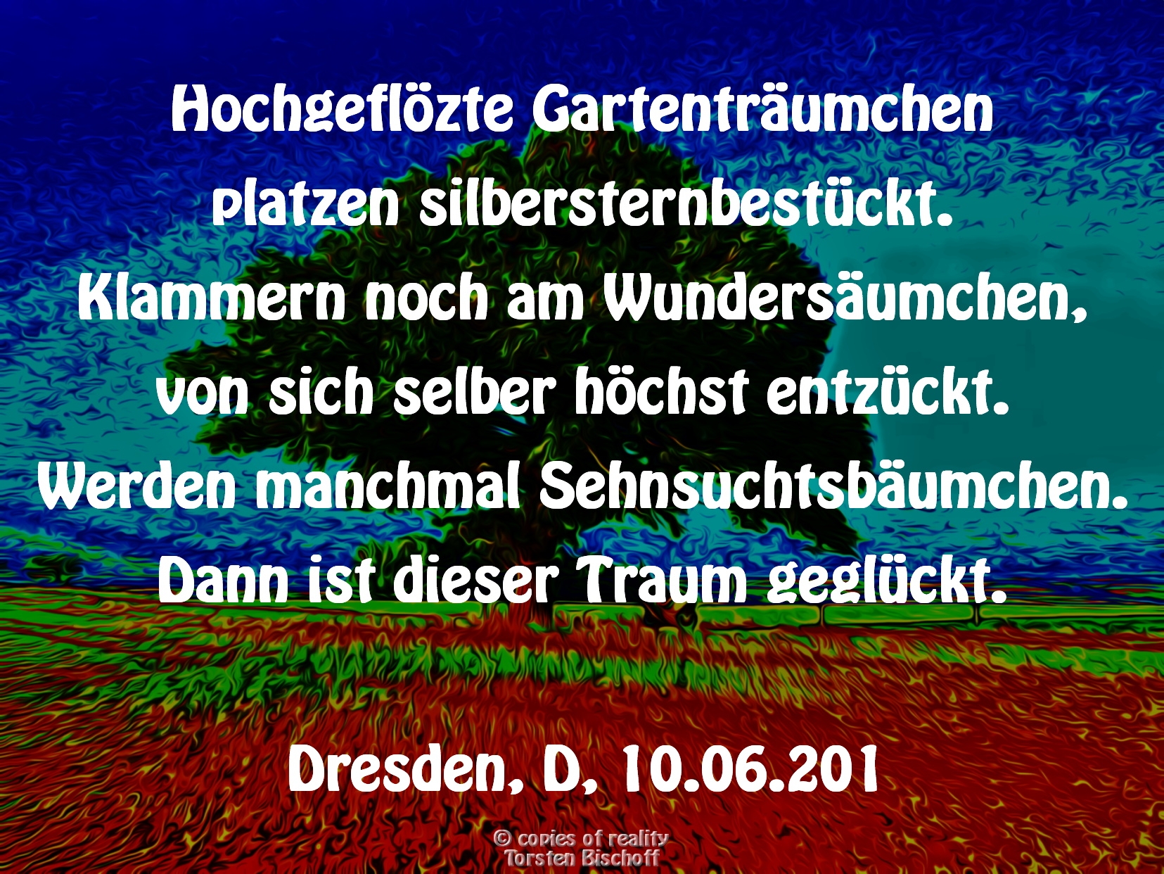 Bildgedicht: Garten