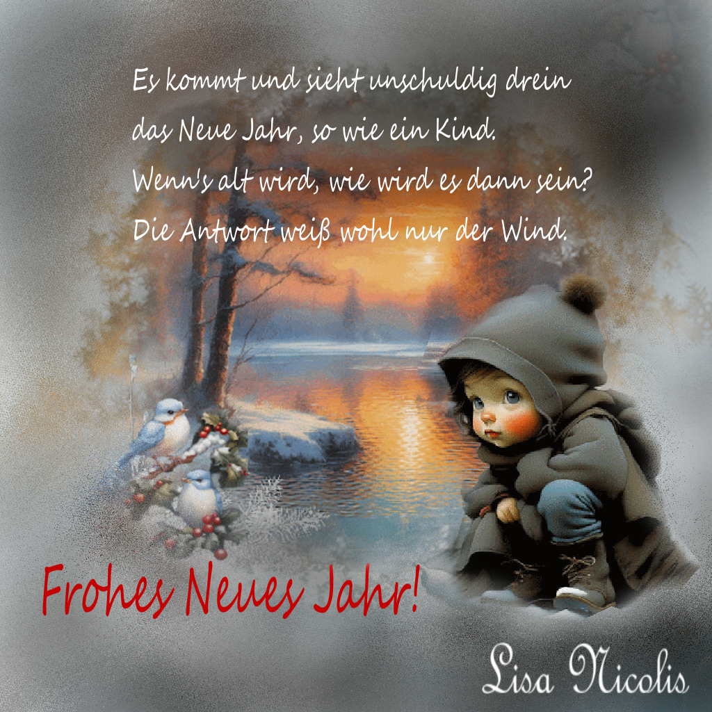 Bildgedicht: Frohes Neues!