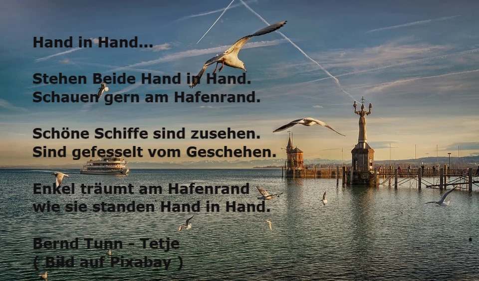 Bildgedicht: Hand in Hand...