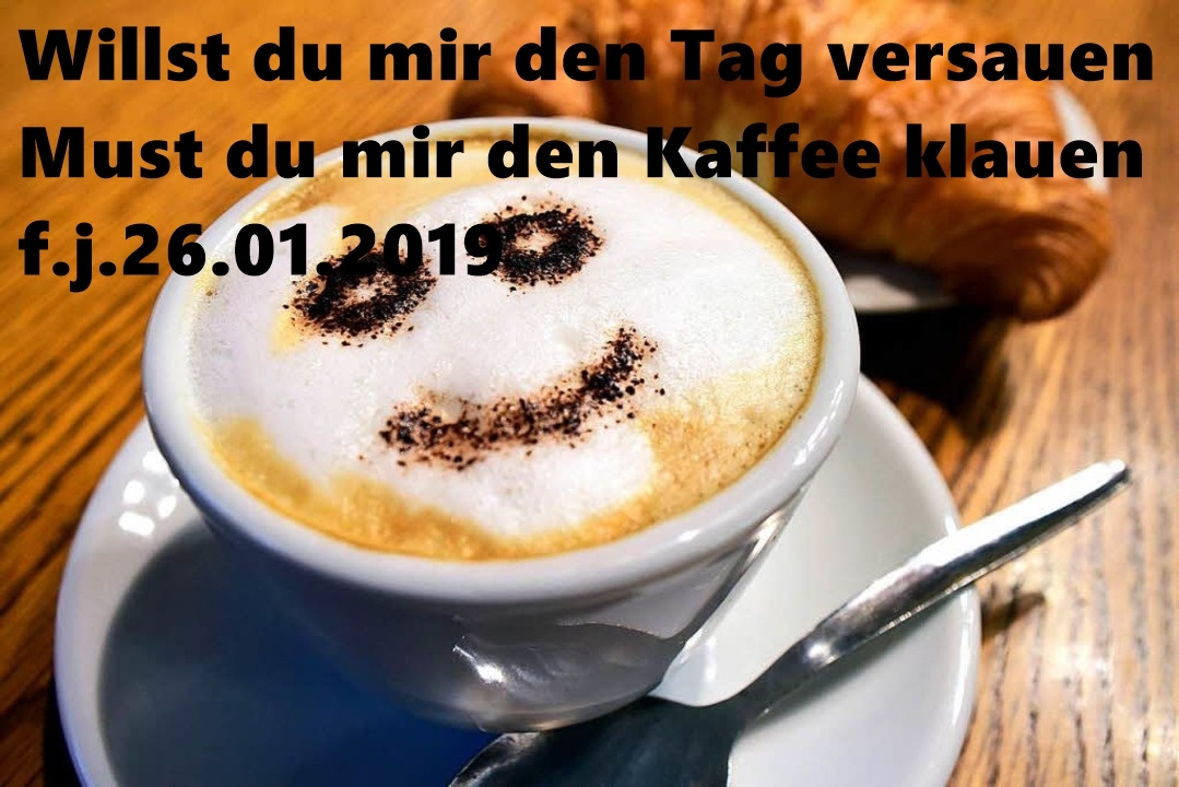 Bildgedicht: Kaffee...