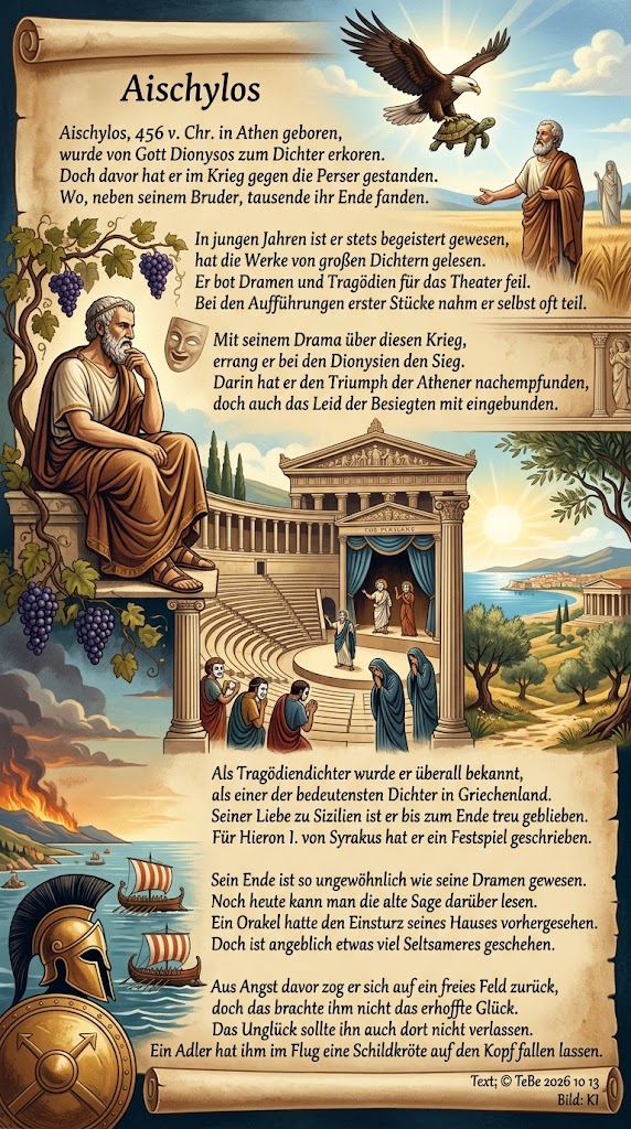 Bildgedicht: Aischylos