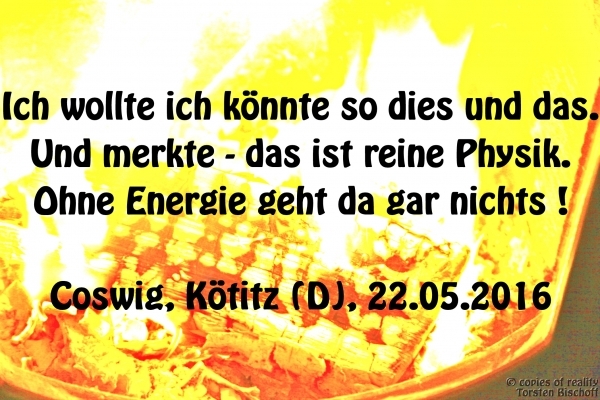 Bildgedicht: Energie